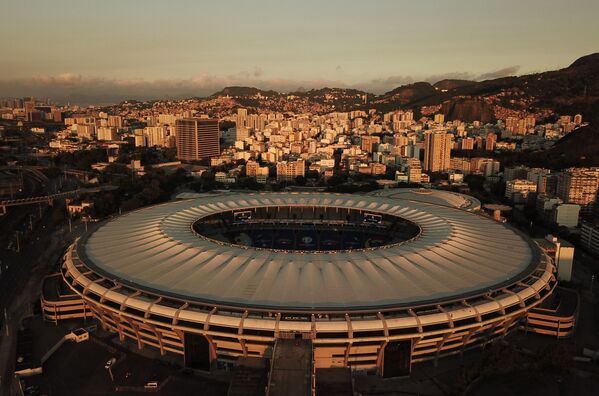 Estádio de Maracanã na véspera do jogo entre o Brasil e a Argentina na final da Copa América, 9 de julho de 2021 - Sputnik Brasil