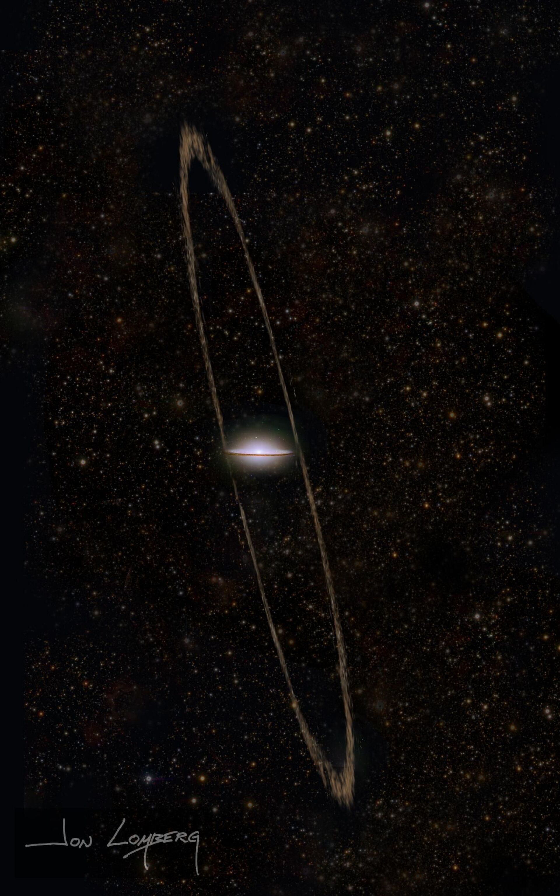 Correntes estelares deixadas após fusão de galáxias são registradas pela 1ª vez (FOTOS) - Sputnik Brasil, 1920, 24.07.2021