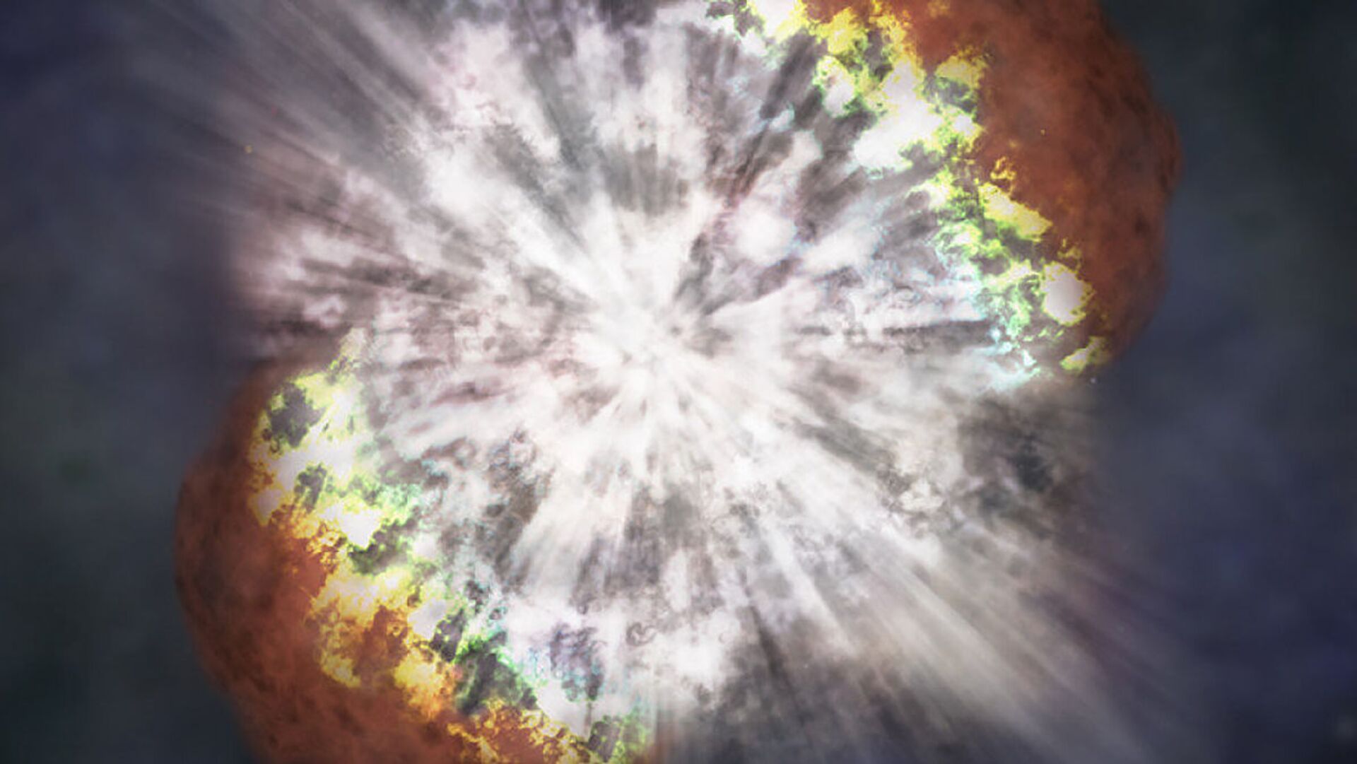 Cientistas registram pela 1ª vez explosão de supernova em detalhes nunca antes vistos (FOTO)  - Sputnik Brasil, 1920, 06.08.2021