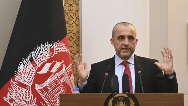 Vice-presidente do Afeganistão, Amrullah Saleh. Foto de arquivo - Sputnik Brasil