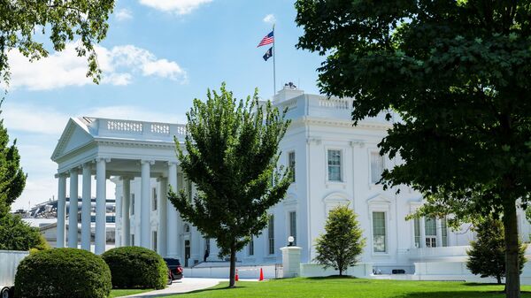 Exterior da Casa Branca em Washington, EUA, 19 de agosto de 2021 - Sputnik Brasil