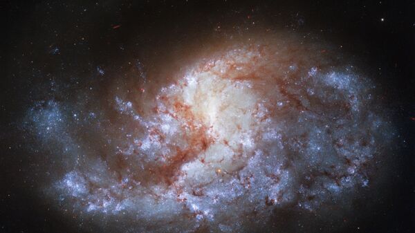 Ilustração da galáxia espiral NGC 1385 - Sputnik Brasil