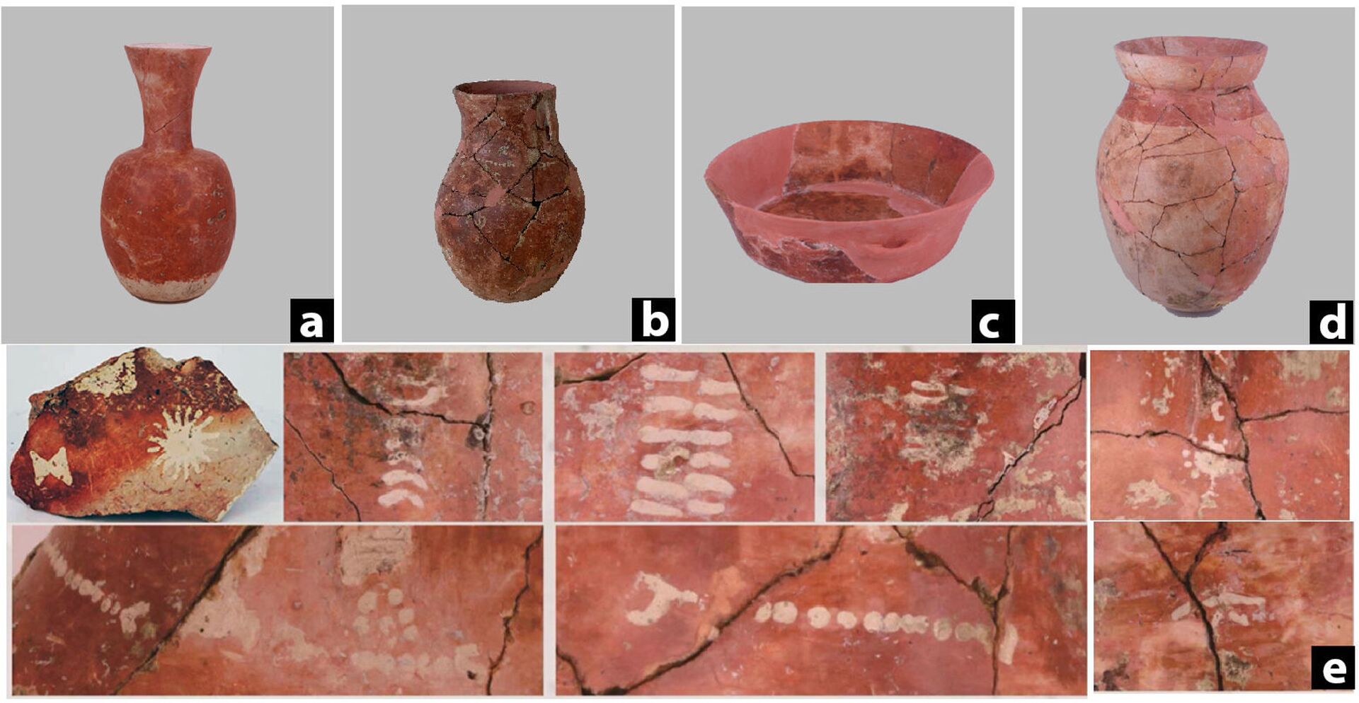 Potes pintados de cerâmica do kurgan (monte funerário) de Qiaotou - Sputnik Brasil, 1920, 09.11.2021