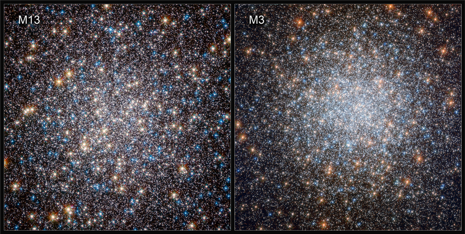 Aglomerados estelares M13 e M3 - Sputnik Brasil, 1920, 09.11.2021