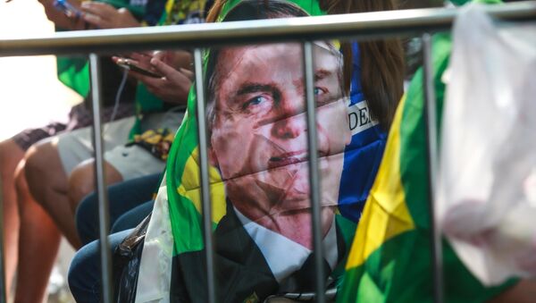 Ato a favor do presidente Jair Bolsonaro (sem partido), realizado na Avenida Paulista, em São Paulo, em 7 de setembro de 202 - Sputnik Brasil