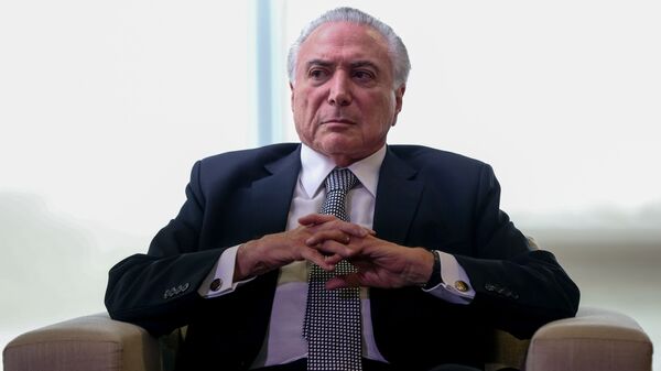 Ex-presidente Michel Temer (MDB). Foto de arquivo - Sputnik Brasil