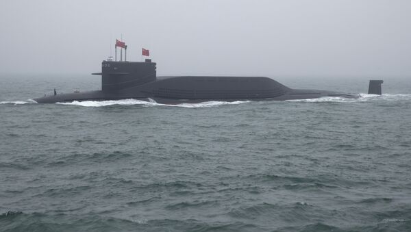 Submarino nuclear Type 094 da classe Long March 15 do Exército de Libertação Popular (ELP) da China - Sputnik Brasil