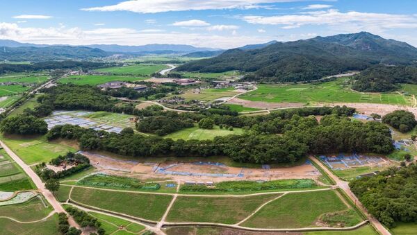 Sítio histórico de Wolseong na Coreia do Sul - Sputnik Brasil