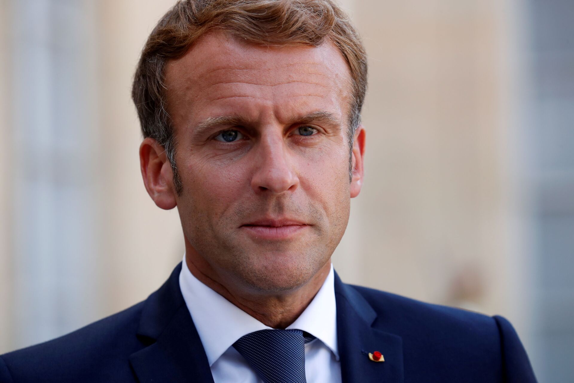 Presidente da França, Emmanuel Macron, no Palácio do Eliseu, Paris, 6 de setembro de 2021 - Sputnik Brasil, 1920, 09.11.2021