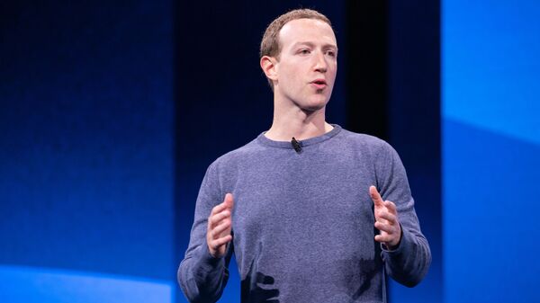 Mark Zuckerberg, CEO do Facebook (imagem referencial) - Sputnik Brasil