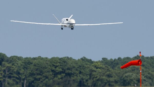 Drone norte-americano Global Hawk  - Sputnik Brasil