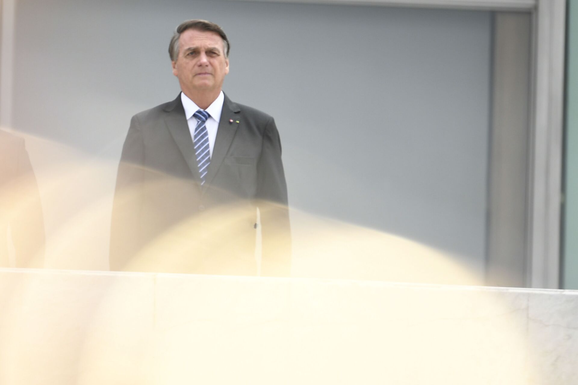 O presidente Jair Bolsonaro (sem partido) recebe o presidente da Colômbia, Iván Duque, que está em visita oficial ao Brasil, no Palácio do Planalto, em Brasília (DF) - Sputnik Brasil, 1920, 09.11.2021