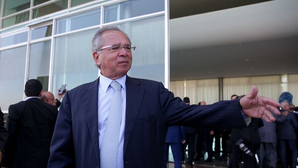 Ministro da Economia, Paulo Guedes. Foto de arquivo - Sputnik Brasil