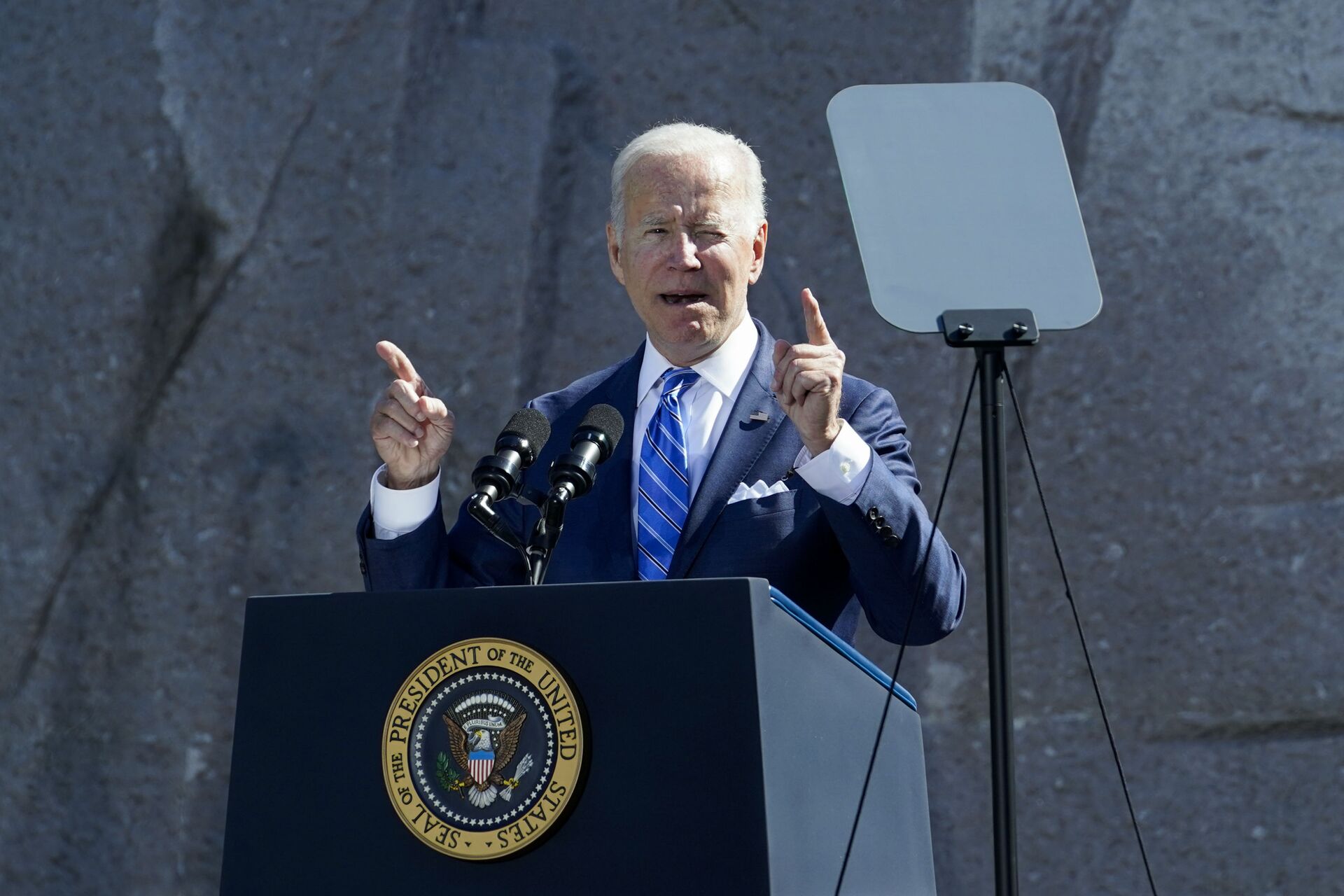 Presidente Joe Biden fala em Washington, em 21 de outubro de 2021 - Sputnik Brasil, 1920, 09.11.2021