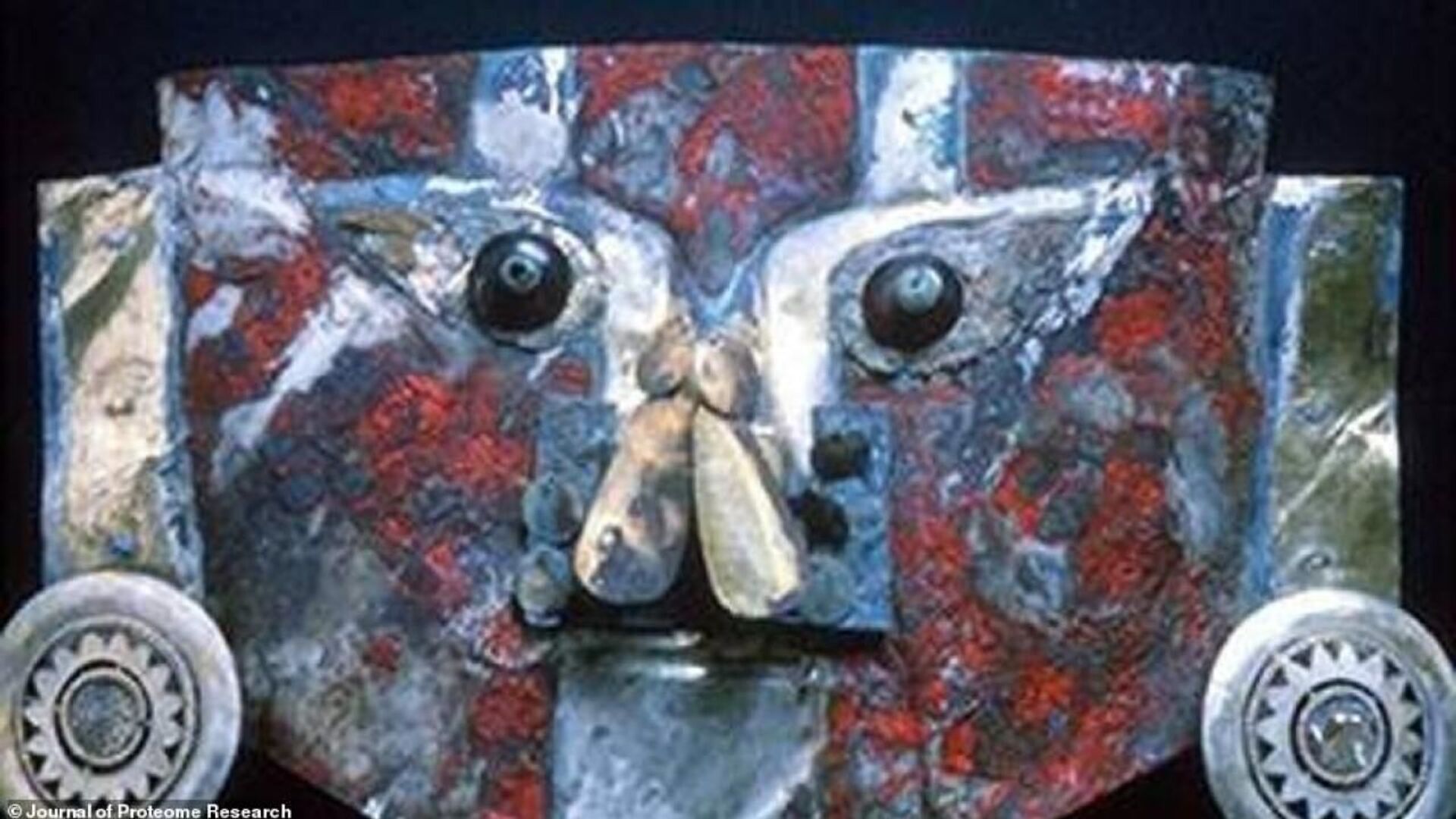 Máscara de mil anos teria sido utilizada em rituais funerários das elites da civilização Lambayeque - Sputnik Brasil, 1920, 09.11.2021
