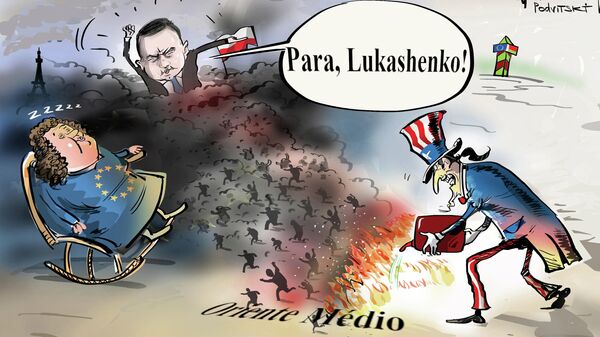 Para, Lukashenko! - Sputnik Brasil