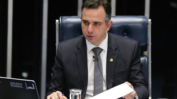 Rodrigo Pacheco (PSD-MG), presidente do Senado Federal - Sputnik Brasil