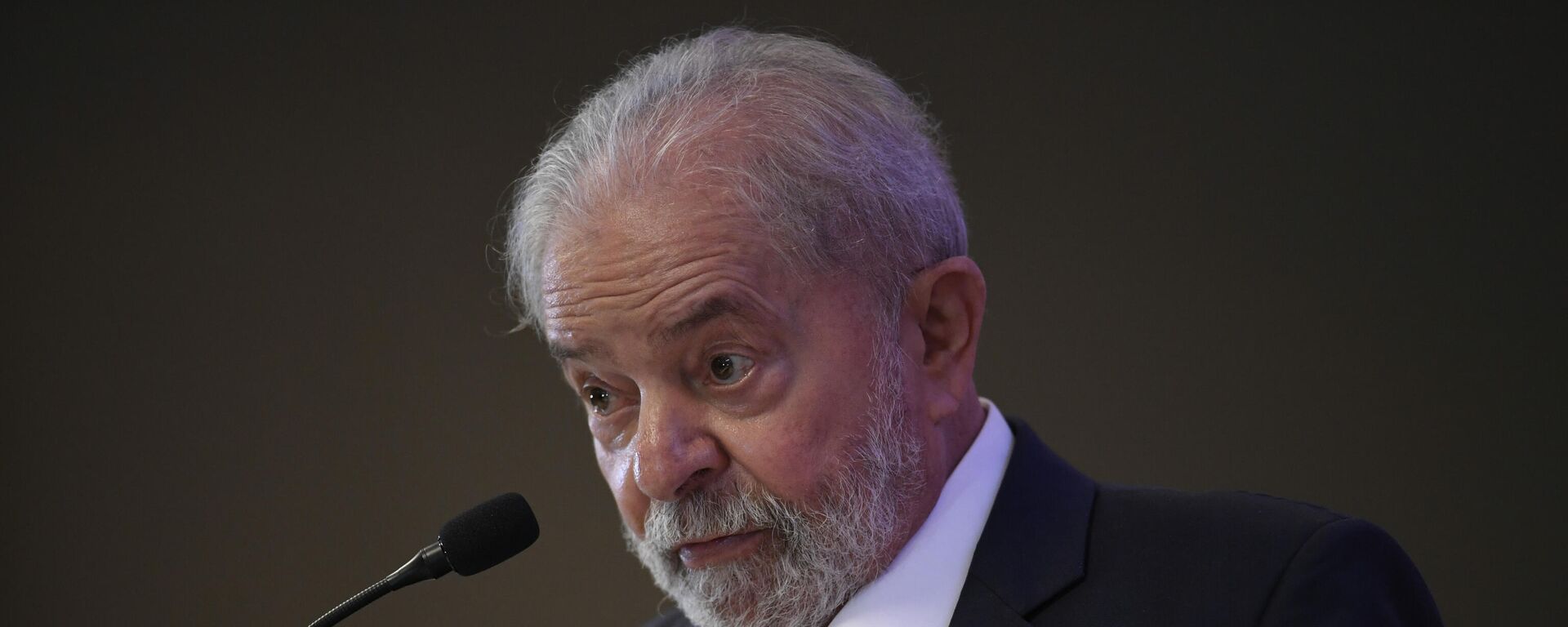 O ex-presidente Luiz Inácio Lula da Silva (PT) durante coletiva de imprensa realizada em Brasília, nesta sexta-feira - Sputnik Brasil, 1920, 26.01.2022