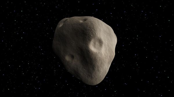 Asteroide (imagem referencial) - Sputnik Brasil