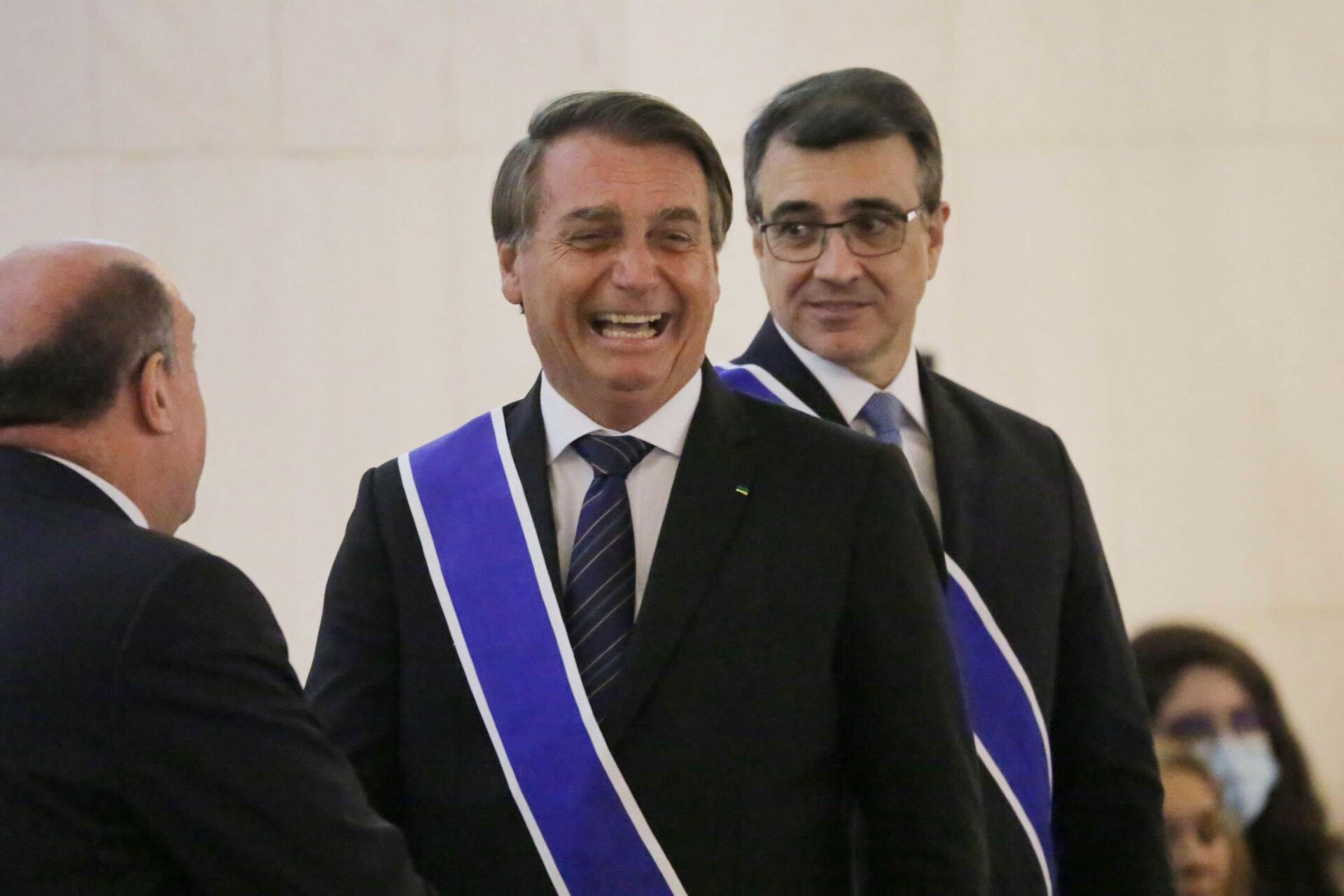 Presidente Jair Bolsonaro participa da cerimônia de Imposição de Insígnias da Ordem de Rio Branco no Itamaraty em Brasília, 8 de dezembro de 2021 - Sputnik Brasil, 1920, 09.12.2021