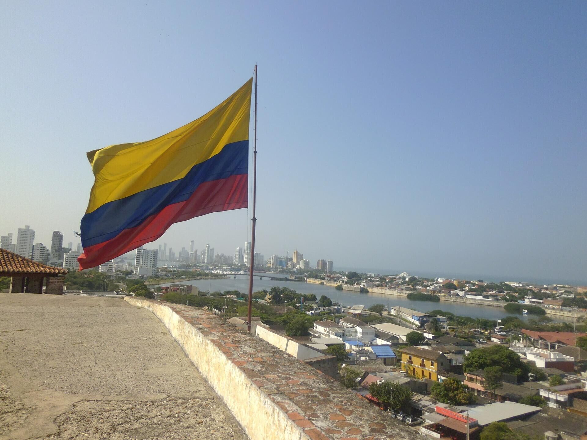 Bandeira da Colômbia (imagem de referência) - Sputnik Brasil, 1920, 08.04.2022