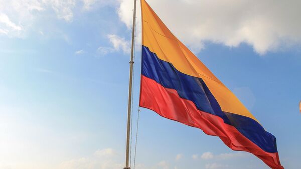 Bandeira da Colômbia (imagem de referência) - Sputnik Brasil
