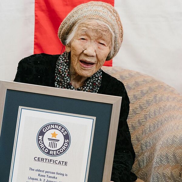 Kane Tanaka, supercentenária japonesa de 118 anos de idade, nascida em 1903. - Sputnik Brasil