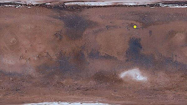 Imagem de grande resolução de Marte na região Nilosyrtis - Sputnik Brasil