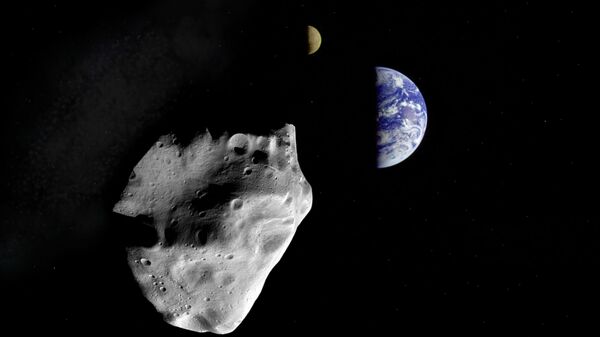 Asteroide (imagem referencial) - Sputnik Brasil