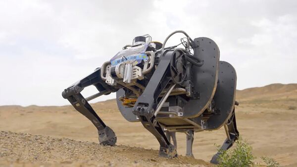 Robô biônico quadrúpede desenvolvido pela China - Sputnik Brasil