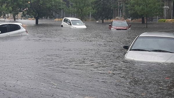 Montevideo, no Uruguai, é afetada pelas enchentes, em janeiro de 2022 - Sputnik Brasil