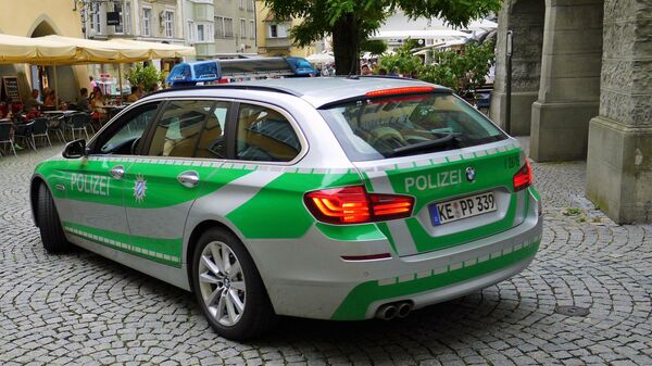 Carro policial alemão (imagem referencial). - Sputnik Brasil