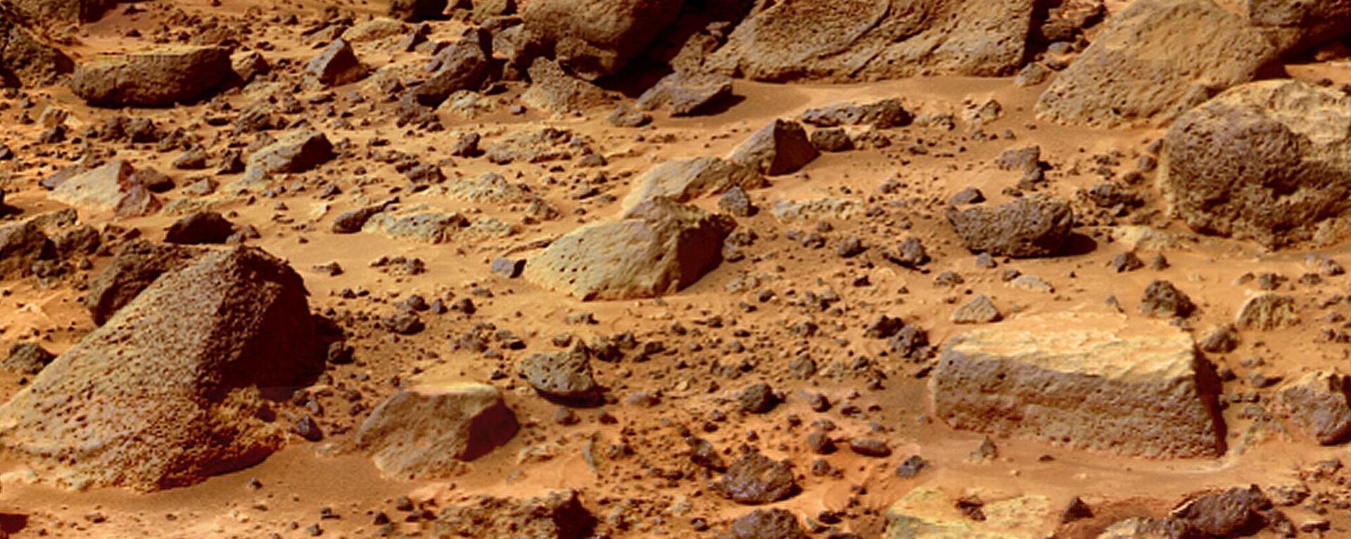 Rochas em Marte (imagem referencial) - Sputnik Brasil, 1920, 20.06.2022