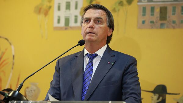 Presidente da República, Jair Bolsonaro, durante Assinatura de Atos e declaração à imprensa, 20 de janeiro de 2022 - Sputnik Brasil