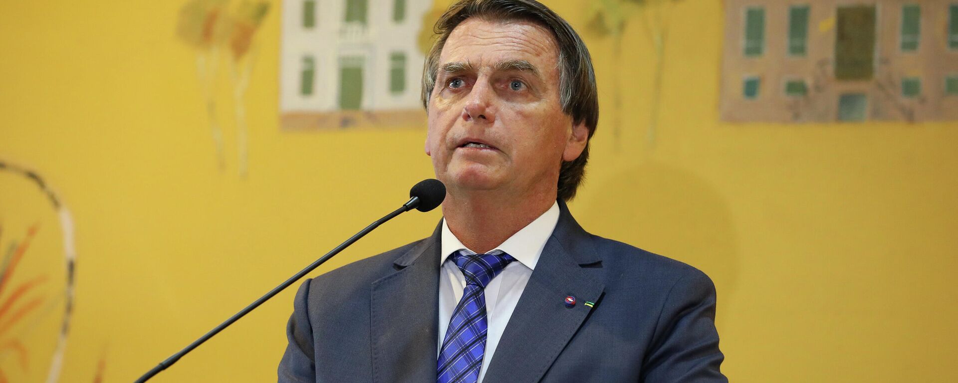 Presidente da República, Jair Bolsonaro, durante Assinatura de Atos e declaração à imprensa, 20 de janeiro de 2022 - Sputnik Brasil, 1920, 14.02.2022