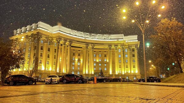Prédio do Ministério das Relações Exteriores ucraniano em Kiev, Ucrânia - Sputnik Brasil