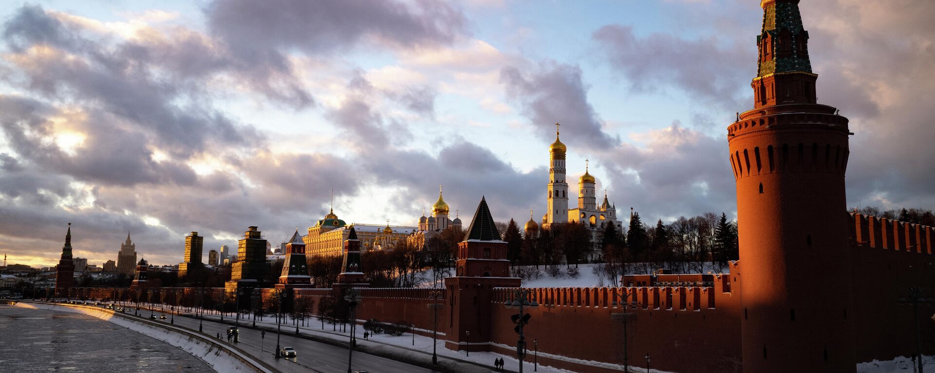 Kremlin e Rio de Moscou em Moscou, Rússia, 16 de janeiro de 2022 - Sputnik Brasil, 1920, 01.06.2022