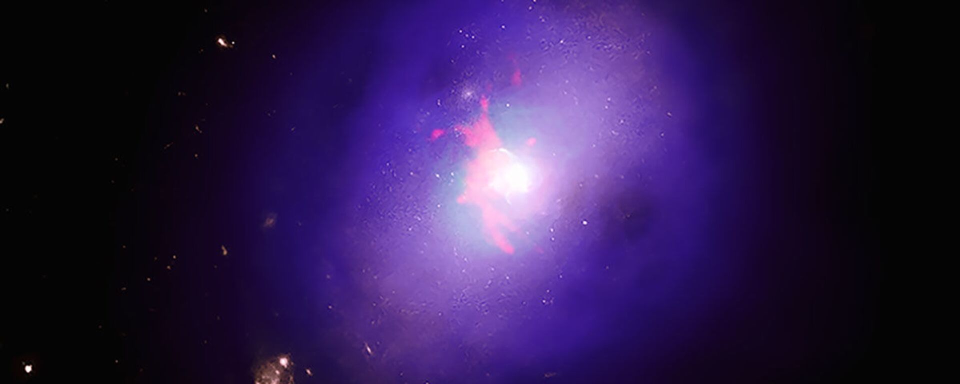 Aglomerado de galáxias Abell 2597 - Sputnik Brasil, 1920, 12.11.2023