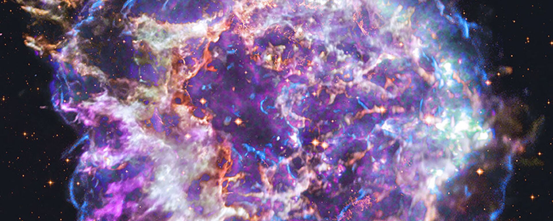Remanescente de supernova na constelação da Cassiopeia  - Sputnik Brasil, 1920, 09.06.2023