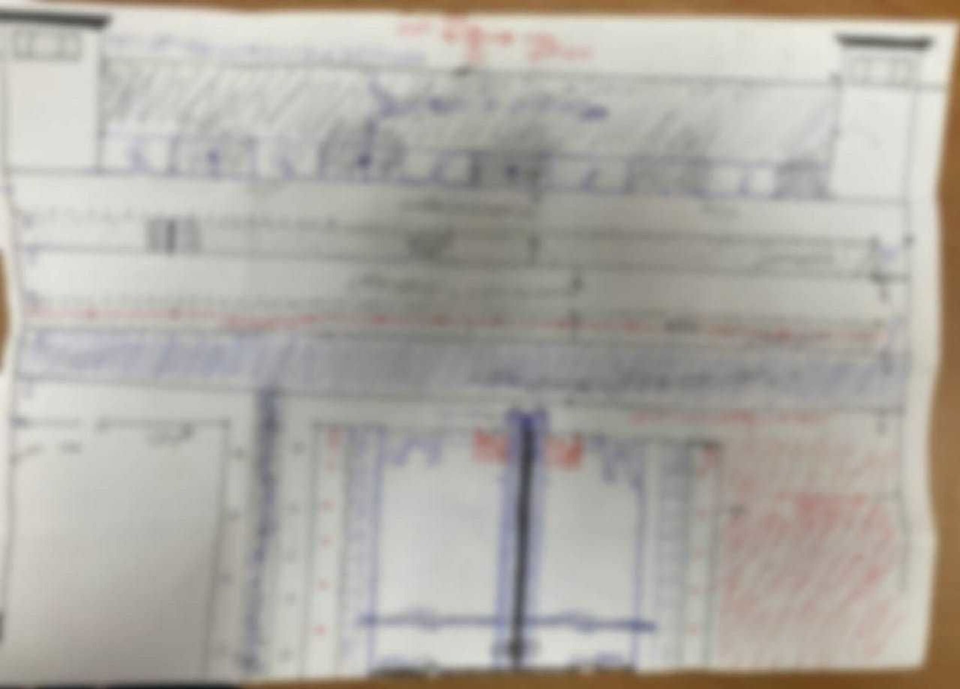 Um pedaço de papel que o Serviço Prisional de Israel diz detalhar um plano de fuga encontrado em uma cela na prisão de Ofer, na Cisjordânia, 7 de fevereiro de 2022 - Sputnik Brasil, 1920, 09.02.2022