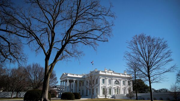 Exterior da Casa Branca em Washington, EUA, 6 de fevereiro de 2022 - Sputnik Brasil