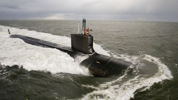 Submarino dos EUA da classe Virginia - Sputnik Brasil
