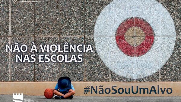 Cartaz da campanha da Guarda Nacional Republicana (GNR) de Portugal - Sputnik Brasil