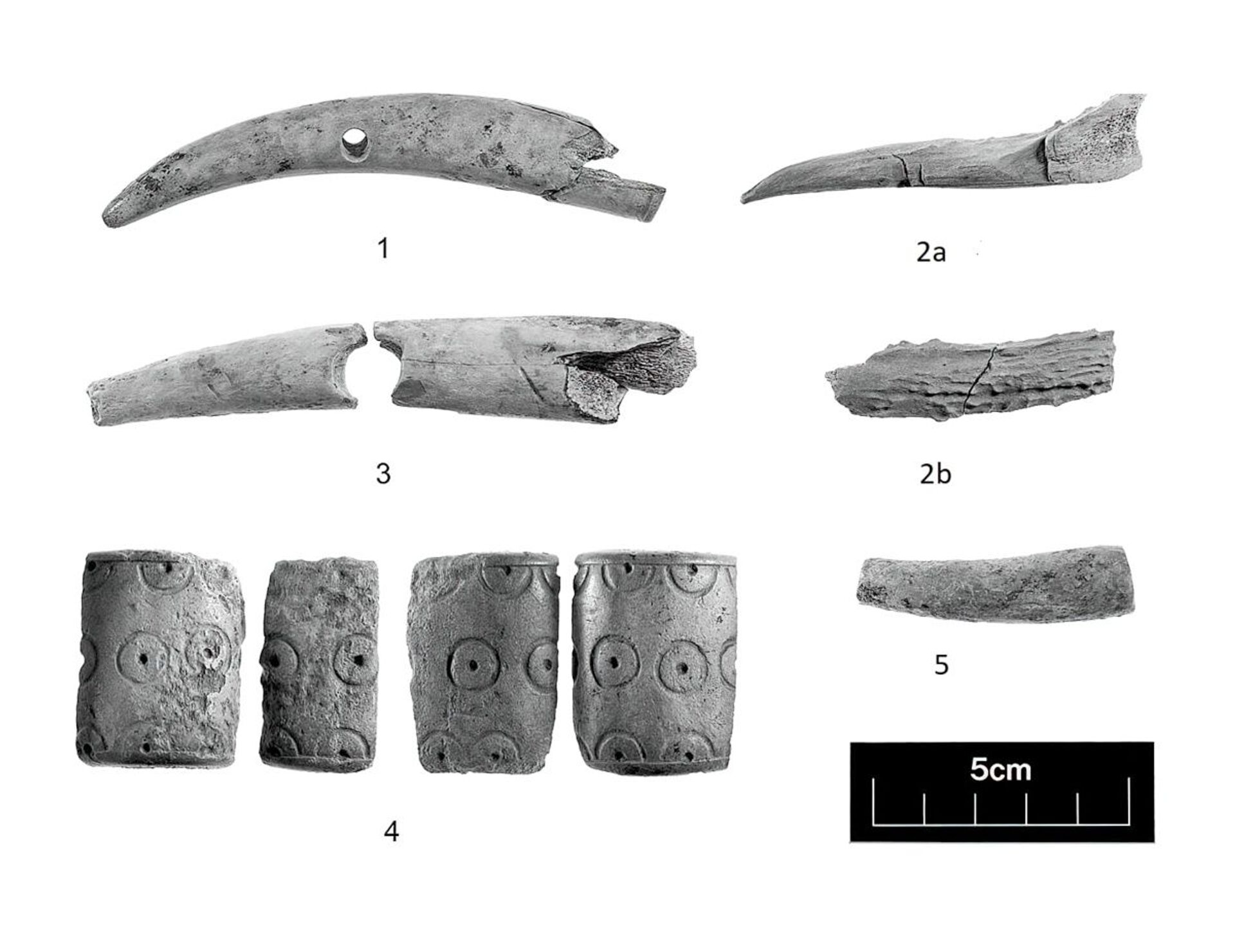 Exemplos de objetos encontrados no sítio arqueológico de assentamento da Idade do Ferro em Poulton, Reino Unido - Sputnik Brasil, 1920, 23.02.2022