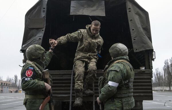 Militar da Ucrânia que se rendeu em Lugansk, República Popular de Lugansk - Sputnik Brasil