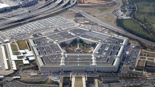 Em Washington, nos EUA, imagem mostra a visão aérea do Pentágono, em 3 de março de 2022 - Sputnik Brasil