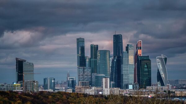 Moscow City, centro financeiro em Moscou, Rússia (imagem referencial) - Sputnik Brasil