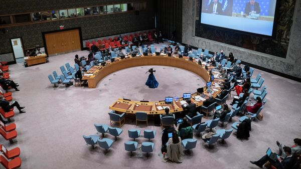 Reunião do Conselho de Segurança da ONU em 28 de fevereiro de 2022 - Sputnik Brasil