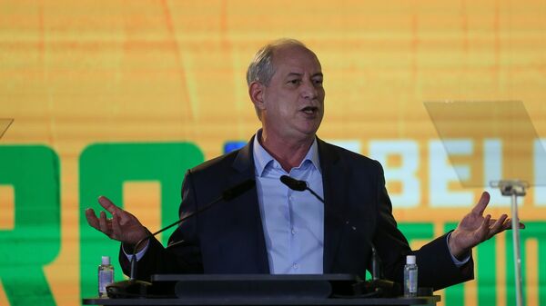 O pré-candidato à Presidência pelo PDT, Ciro Gomes, 21 de janeiro de 2022 - Sputnik Brasil