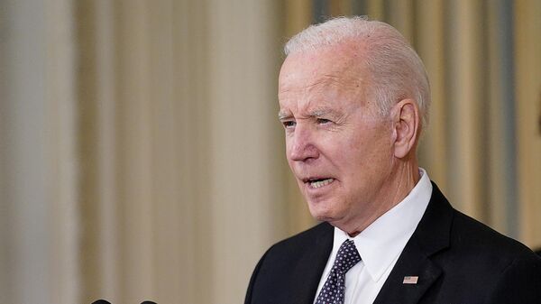 O presidente dos EUA, Joe Biden, anuncia sua proposta de orçamento para o ano fiscal de 2023 na Casa Branca em Washington, EUA, em 28 de março de 2022 - Sputnik Brasil